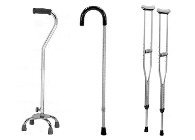 canes crutches
