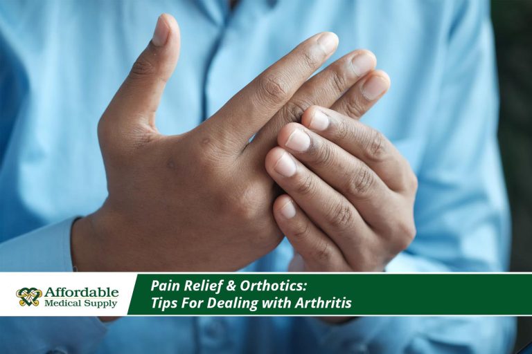 Arthritis Pain Relief With Custom Orthotics Equipment