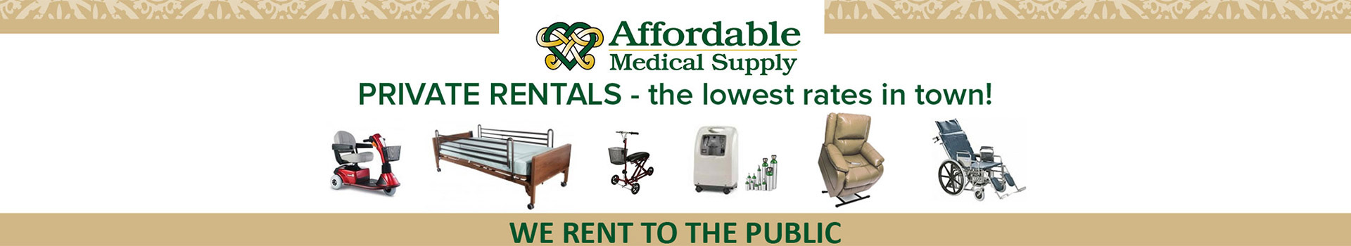 medical supply rentals
