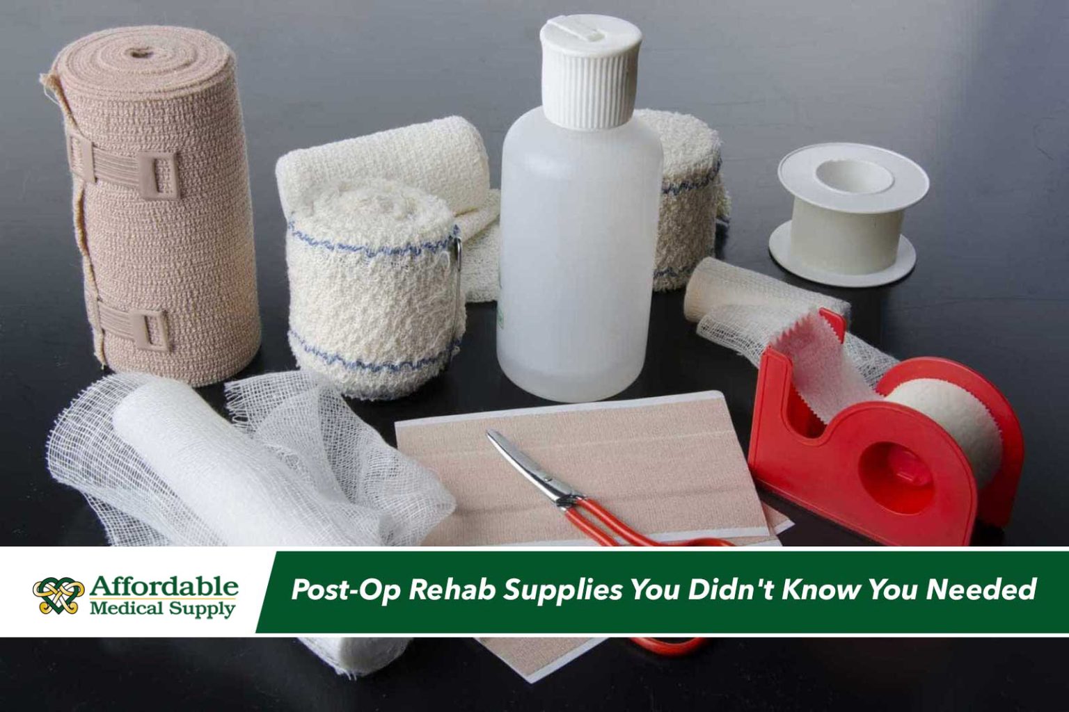 What PostOp Rehab Supplies Do I Need To Recover Well?